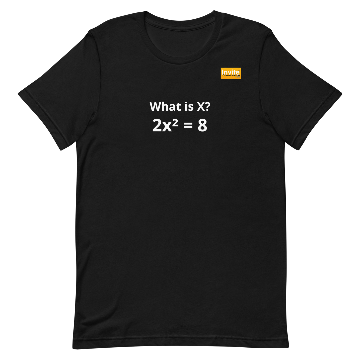 What is X? / 2x²=8